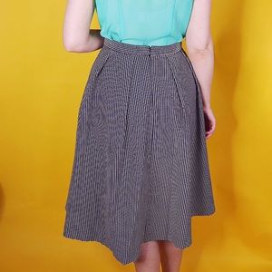 Skirts - Black and White Full Skirt Skirts - Black and White Full Skirt